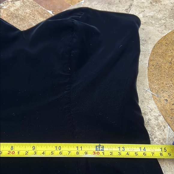 Black Maxi Strapless Gown with Sweetheart Neckline for Cocktail - Picture 6 of 8